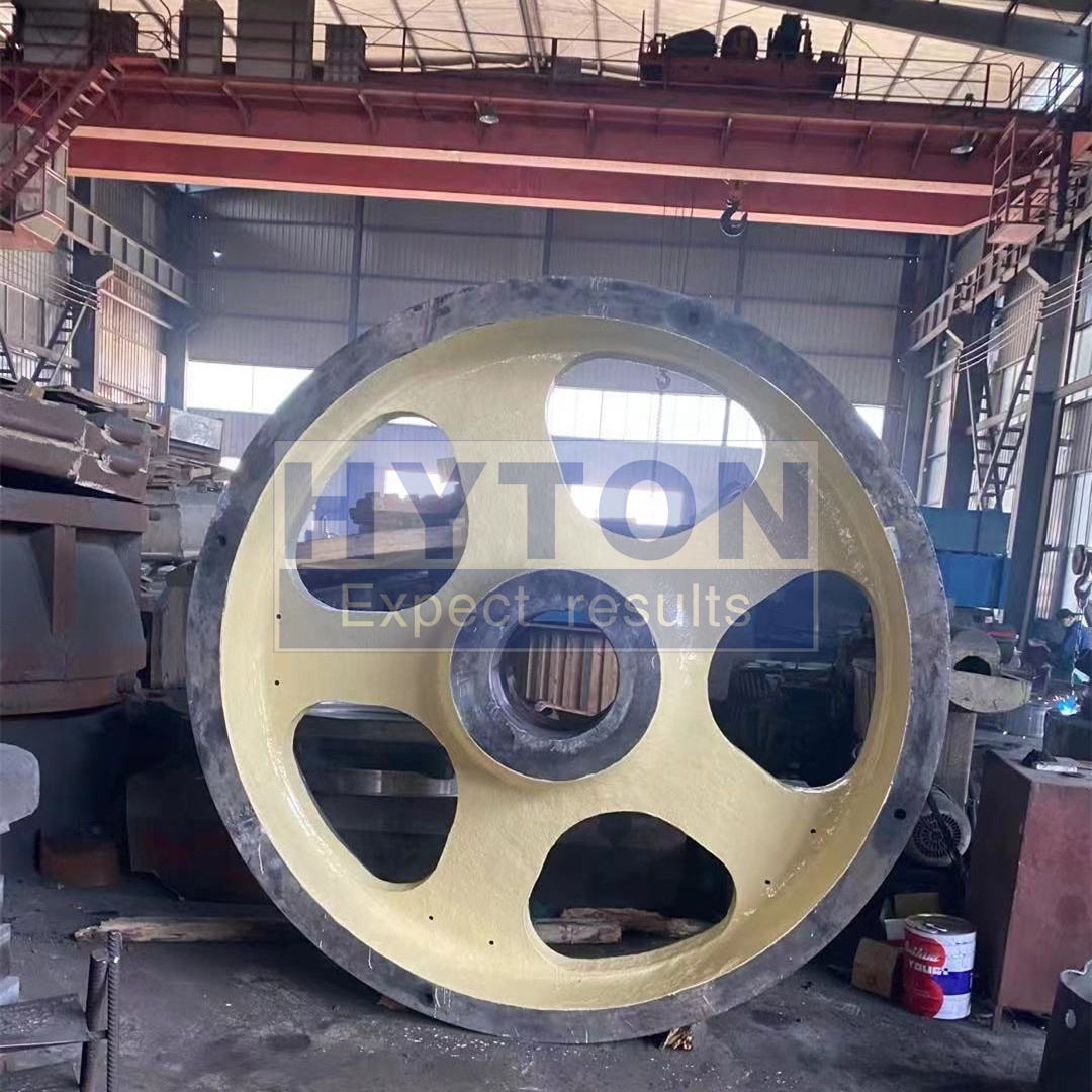 C160 Flywheel Spare Parts Apply To Metso Jaw Crusher For Hot Sale From