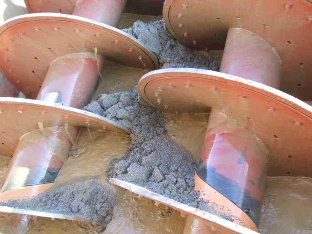 High Chrome Casting Parts Wear Liner For Screw Spiral Sand Washer