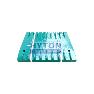 Wear Part Jaw Plate with High Chromium Insert Suit to Metso C140 Jaw Crusher