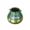 Metso GP200 Cone Crusher Wear Parts Mn13%,Mn18%,Mn22% Mantle and Bowl Liners
