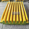 Telsmith 3858 Hydraulic Jaw Crusher Wear Parts High Manganese Steel Jaw Plate