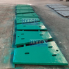 Mining Machine Parts Cast Steel Cheek Plate Suit for Metso C120 Jaw Crusher