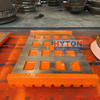 McCloskey J50V2 Mobile Jaw Crusher Wear Part Mn18Cr2 Movable Jaw Plate HT-551-015-089-18