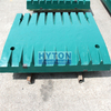 Mn18Cr2 Jaw Plate with High Chromium Alloy Insert Applicable for Metso C140 Jaw Crusher