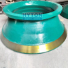 Fit for Metso MP800 Cone Crusher Wear Part Concave Bowl Liners