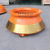 Apply to Metso HP6 Cone Crusher Wear Liner Bowl Liner with Mn18+Titanium Carbide Inserts HT-N55309508 for Sale