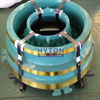 Metso GP100 Cone Crusher Wear Parts Mn13%,Mn18%,Mn22% Mantle and Bowl Liners 