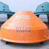 Mantle Liner with Mn18+Titanium Carbide Inserts HT-N55209502 Suit to Metso HP6 Cone Crusher Wear Liner 