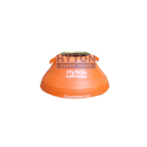 High Manganese Steel Parts Mn18 Mantle Liners HT-814318854300 Suit to Metso GP500 Cone Crusher Machine