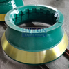 Metso HP300 Cone Crusher Super Wear Resistance Parts Bowl Liners with Titanium Carbide Inserts