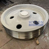 Fit for Metso C120 Mobile Jaw Crusher Machine Parts HT-MM0537752 Pulley&HT-MM0524473 Flywheel