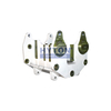 Spare Part Rear Edge Fit Metso C150 Jaw Crusher