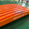 McCloskey J50V2 Mobile Jaw Crusher Wear Part Mn18Cr2 Movable Jaw Plate HT-551-015-089-18