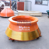 Apply to Metso HP6 Cone Crusher Wear Liner Bowl Liner with Mn18+Titanium Carbide Inserts HT-N55309508 for Sale