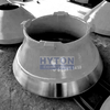 Terex TC1300 Stone Cone Crusher Wear Parts Mantle and Bowl Liners