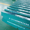 Wear Part Fixed Jaw Plate with Mn18+Cr26 Inserts HT-814390552600 Fit for Metso C145 Jaw Crusher 
