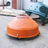 Mantle Liner with Mn18+Titanium Carbide Inserts HT-N55209502 Suit to Metso HP6 Cone Crusher Wear Liner 