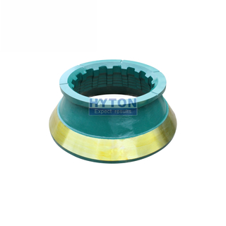 Fit for Metso HP4 Cone Crusher Super Wear Resistance Parts Bowl Liners with Titanium Carbide Inserts