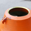 High Manganese Steel Parts Mn18 Mantle Liners HT-814318854300 Suit to Metso GP500 Cone Crusher Machine