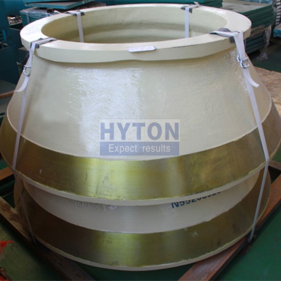 Cone Crusher Mantle and Concave Liners Suit for Metso Nordberg HP400 Crusher Spare Parts 