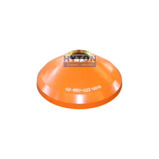 Mn18 HT-02-660-022-0010 Mantle Apply to Terex Cedarapids RC54-II Cone Crusher