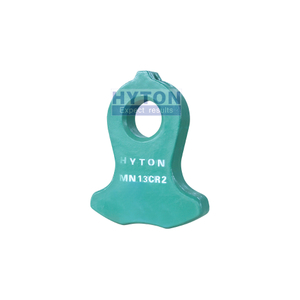 Customized Material Mn13Cr2 Wear-resistant Hammer Head HT-12AR-3 for Mining Machine Hammer Crusher 
