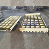 Trio CT3648 Jaw Crusher Accessories Fixed and Movable Jaw Plate