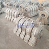 Mn13Cr2 Hammer Head with Titanium Carbide Inserts Suit to Hammer Crusher Wear Parts