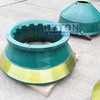 Metso HP300 Cone Crusher Super Wear Resistance Parts Bowl Liners with Titanium Carbide Inserts