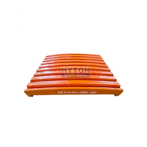 McCloskey J50V2 Mobile Jaw Crusher Wear Part Mn18Cr2 Movable Jaw Plate HT-551-015-089-18